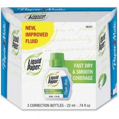 Paper Mate Liquid Paper Fast Dry Correction Fluid (5643115)