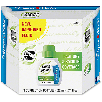 Paper Mate Liquid Paper Fast Dry Correction Fluid (PAP5643115)