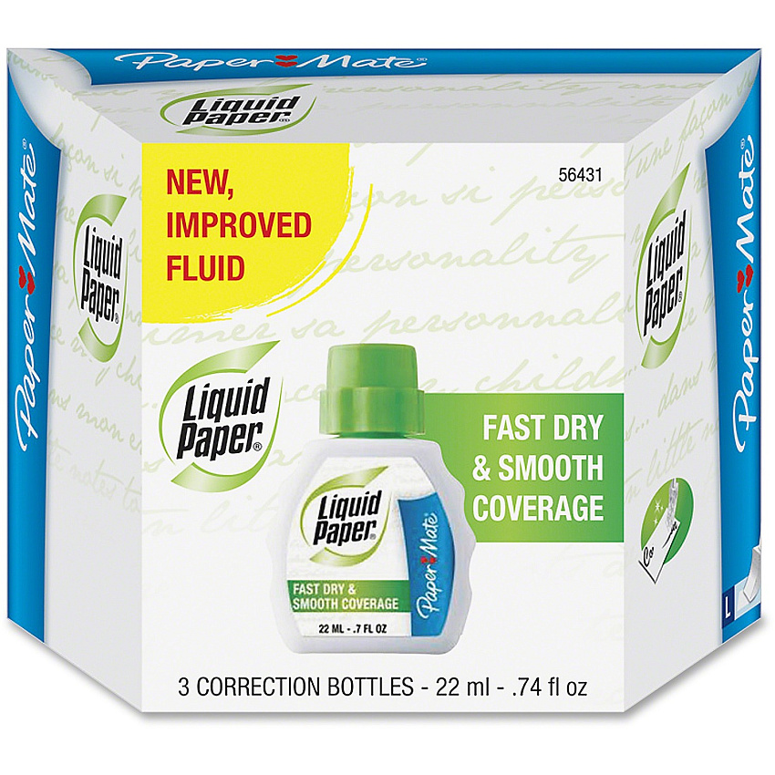 Paper Mate Liquid Paper Fast Dry Correction Fluid (PAP5643115)
