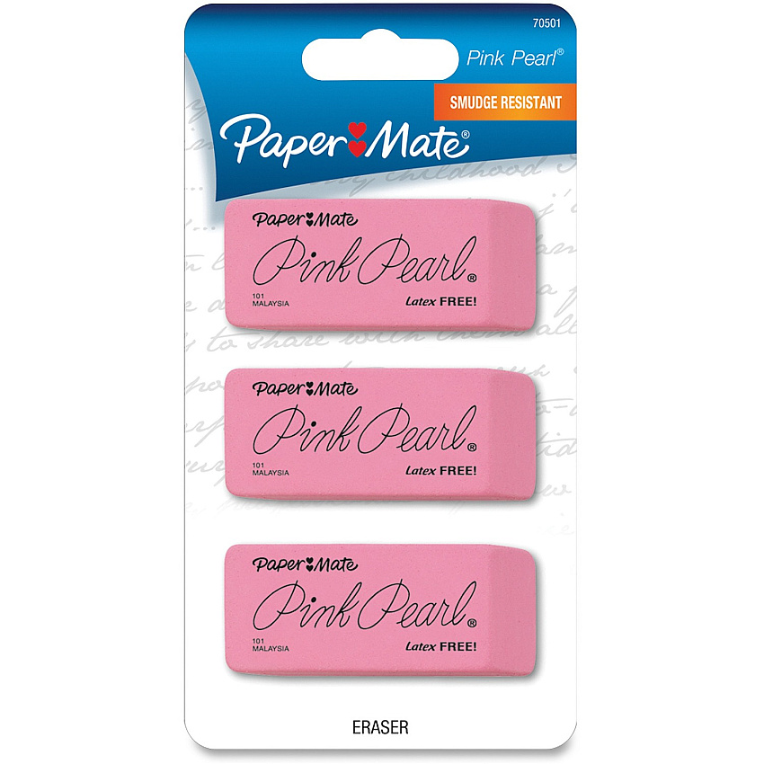 Paper Mate Pink Pearl Eraser (PAP70501)