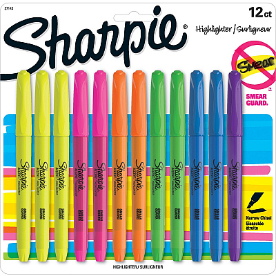 Sharpie Accent Highlighter - Pocket (SAN27145)