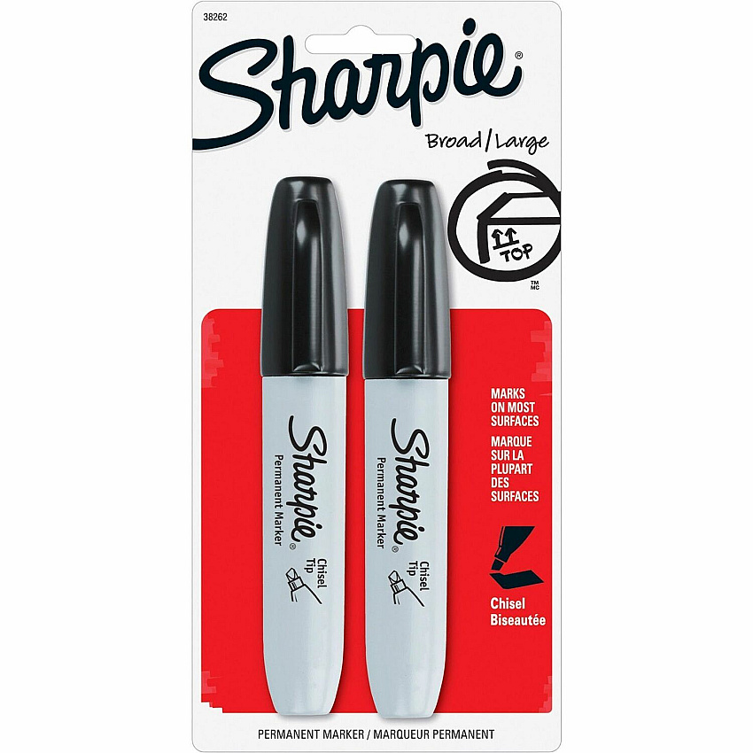 Sharpie Chisel Tip Permanent Marker (SAN38262PP)