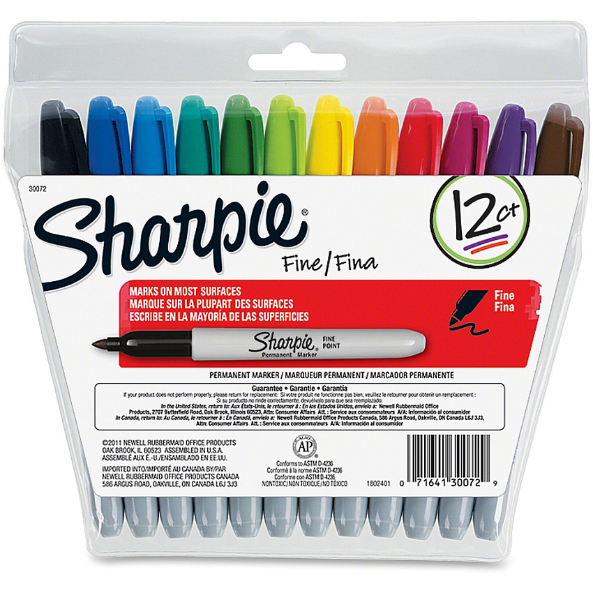 Sharpie Fine Point Permanent Marker (SAN30072)