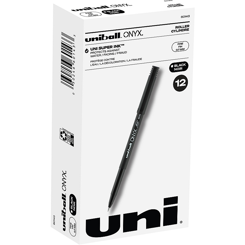 uniball Onyx Rollerball Pens (UBC60143)