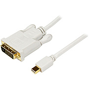 StarTech 3ft Mini Displayport Mdp To Dvi Adapter (MDP2DVIMM3W)