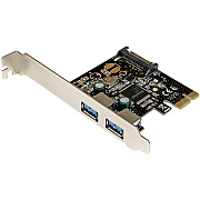 StarTech 2 Port Pcie Usb 3.0 Card W/ Sata Power (PEXUSB3S23)