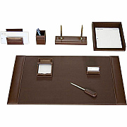 Dacasso Rustic Leather Desk Set (D3212)