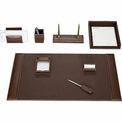 Dacasso Rustic Leather Desk Set (D3212)