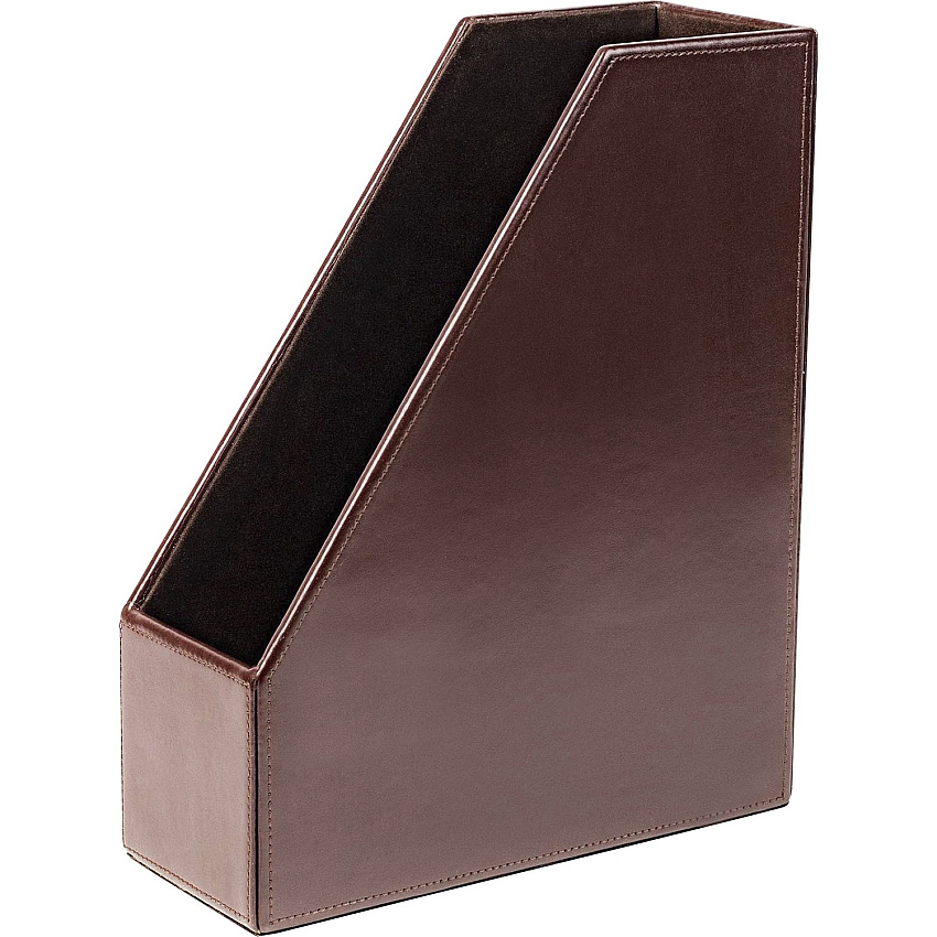Dacasso Bonded Leather Magazine Rack (A3682)