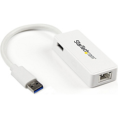 StarTech Gigabit Usb 3.0 Nic W/ Usb Port (USB31000SPTW)