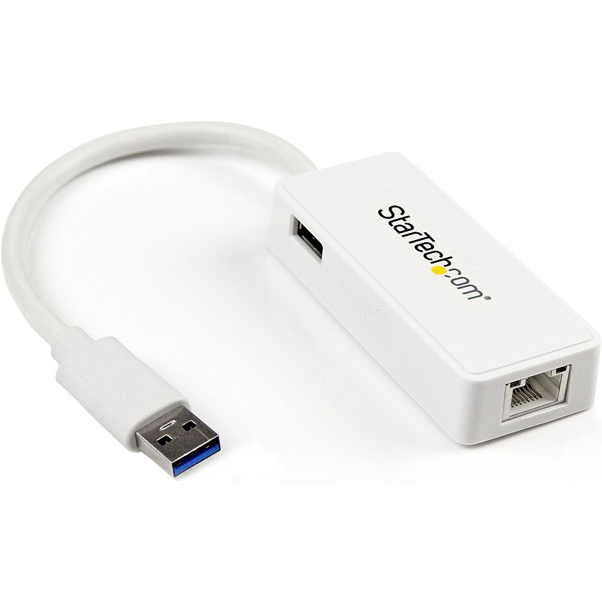 StarTech Gigabit Usb 3.0 Nic W/ Usb Port (USB31000SPTW)