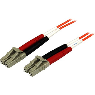 StarTech 2m Ofnp Lc To Lc Duplex Fiber Cable (50FIBPLCLC2)