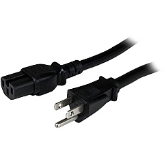 StarTech 4ft Heavy Duty Power Cord Nema 5-15p/c15 (PXT515C154)