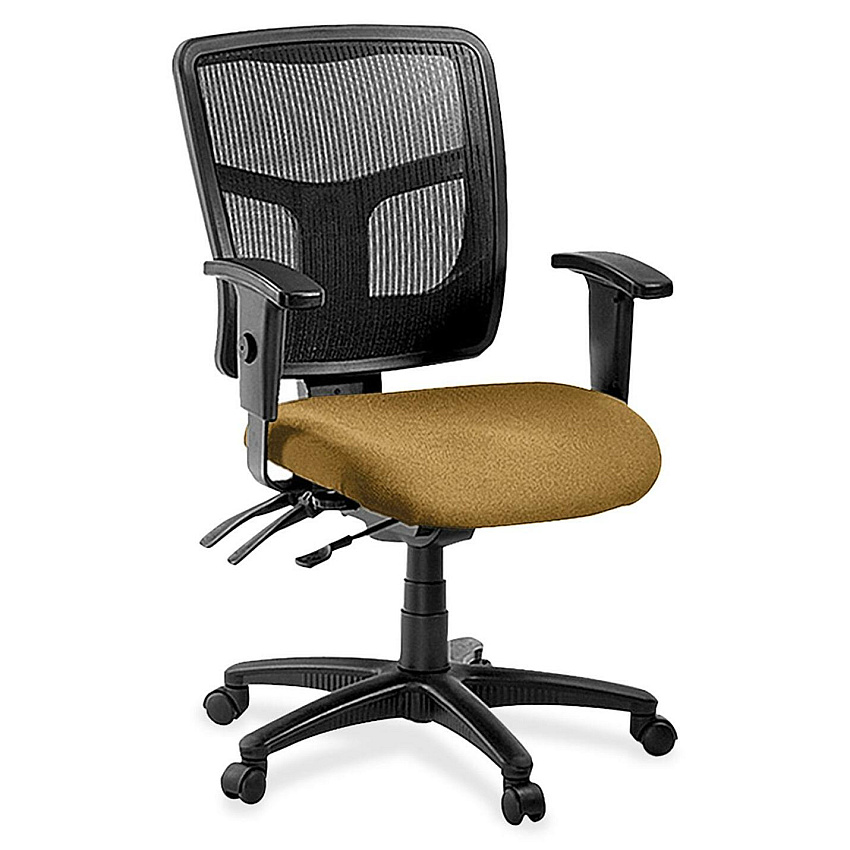 Lorell ErgoMesh Series Managerial Mesh Mid-Back Chair (8620129)