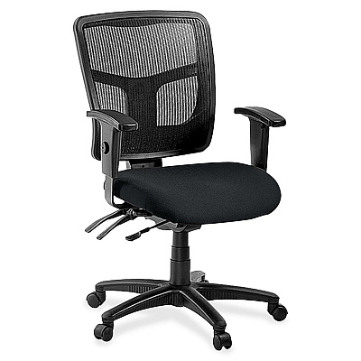 Lorell ErgoMesh Series Managerial Mesh Mid-Back Chair (8620149)