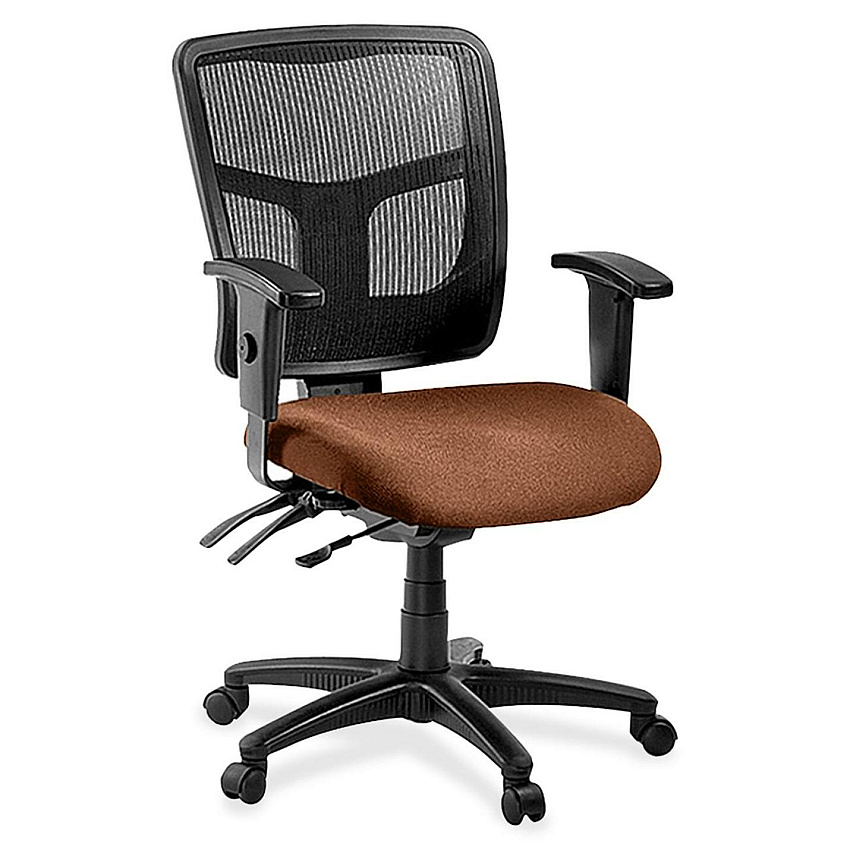 Lorell ErgoMesh Series Managerial Mesh Mid-Back Chair (8620130)