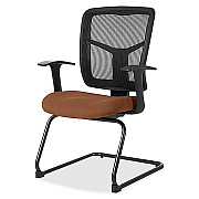 Lorell ErgoMesh Series Mesh Back Guest Chair with Arms (8620230)
