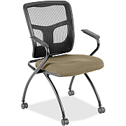 Lorell Mesh Back Nesting Training/Guest Chairs (8437433)