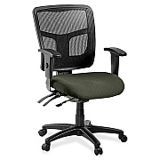 Lorell ErgoMesh Series Managerial Mesh Mid-Back Chair (8620167)