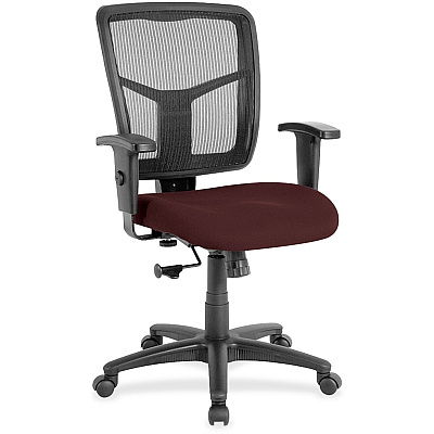 Lorell Ergomesh Managerial Mesh Mid-back Chair (8620964)