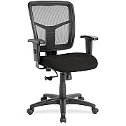Lorell Ergomesh Managerial Mesh Mid-back Chair (8620963)