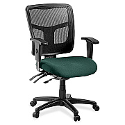 Lorell ErgoMesh Series Managerial Mesh Mid-Back Chair (8620142)