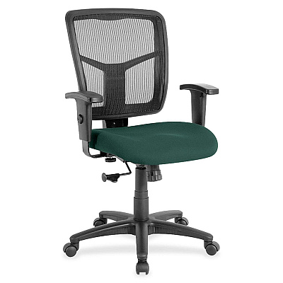 Lorell Ergomesh Managerial Mesh Mid-back Chair (8620942)