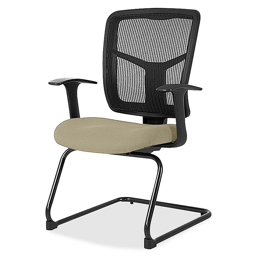 Lorell ErgoMesh Series Mesh Back Guest Chair with Arms (8620245)