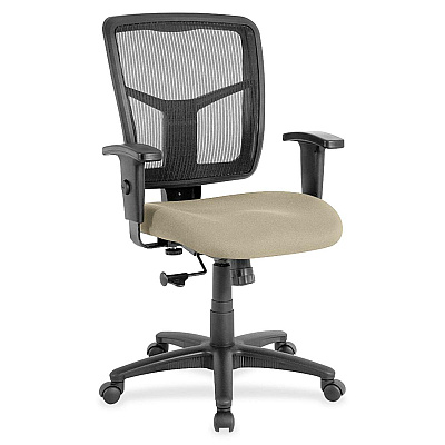 Lorell Ergomesh Managerial Mesh Mid-back Chair (8620987)