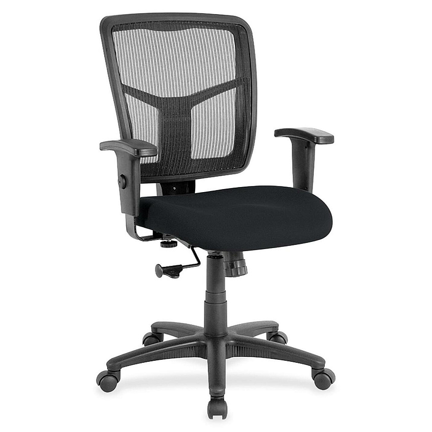 Lorell Ergomesh Managerial Mesh Mid-back Chair (8620949)