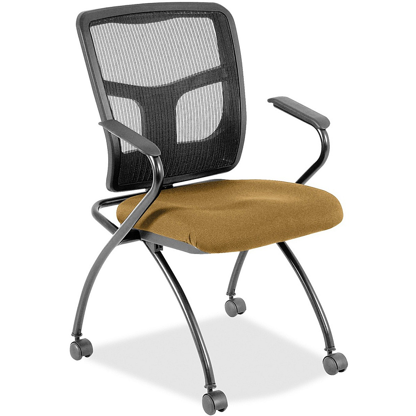 Lorell Mesh Back Nesting Training/Guest Chairs (8437429)