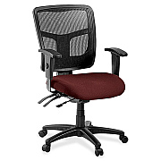 Lorell ErgoMesh Series Managerial Mesh Mid-Back Chair (8620144)