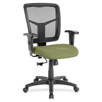 Lorell Ergomesh Managerial Mesh Mid-back Chair (8620948)