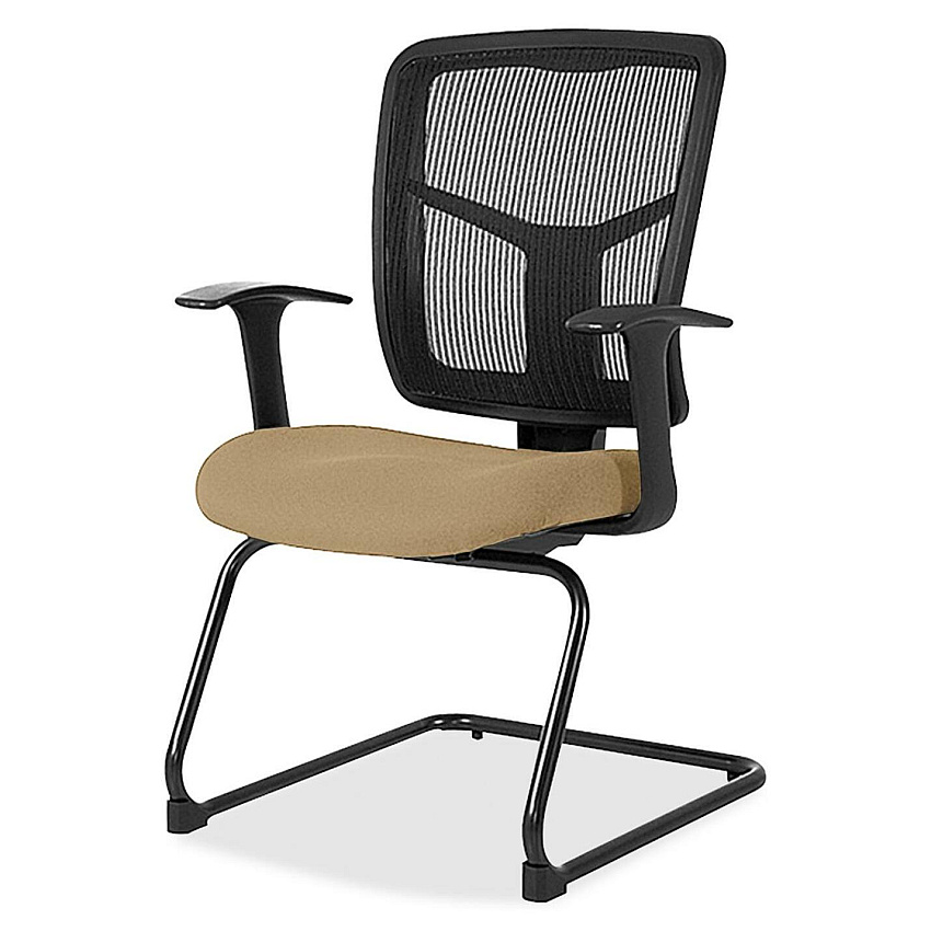 Lorell ErgoMesh Series Mesh Back Guest Chair with Arms (8620262)
