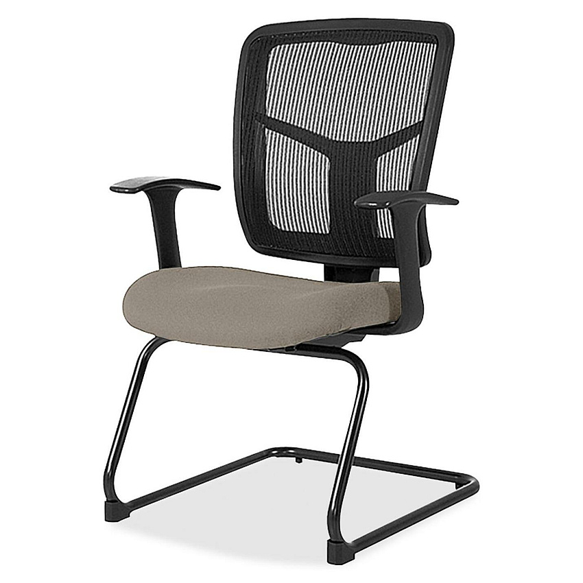 Lorell ErgoMesh Series Mesh Back Guest Chair with Arms (8620251)