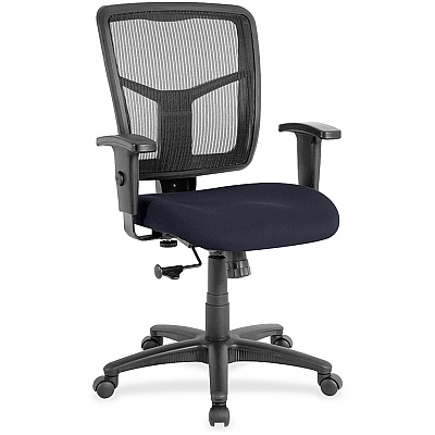 Lorell Ergomesh Managerial Mesh Mid-back Chair (8620966)