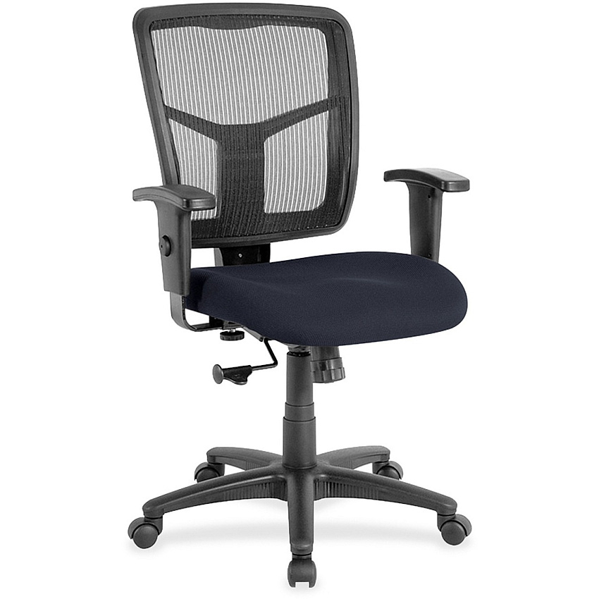 Lorell Ergomesh Managerial Mesh Mid-back Chair (8620966)