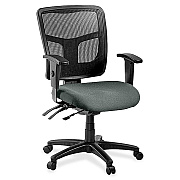 Lorell ErgoMesh Series Managerial Mesh Mid-Back Chair (8620132)