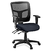 Lorell ErgoMesh Series Managerial Mesh Mid-Back Chair (8620166)