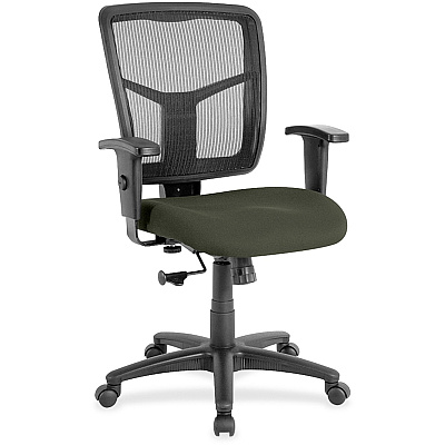 Lorell Ergomesh Managerial Mesh Mid-back Chair (8620967)