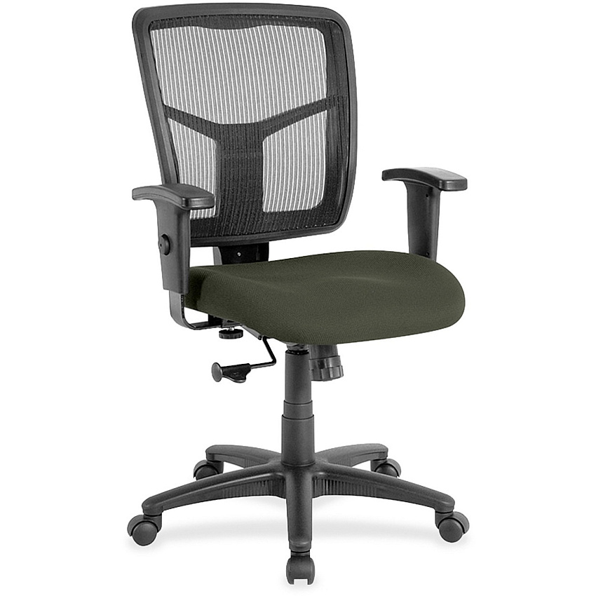 Lorell Ergomesh Managerial Mesh Mid-back Chair (8620967)