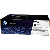 HP 25X (CF325X) Original Laser Toner Cartridge - Single Pack - Black - 1 Each
