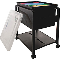 Advantus Folding Mobile Filing Cart (AVT55758)