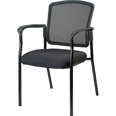 Lorell Mesh Back Stackable Guest Chair (LLR23100)