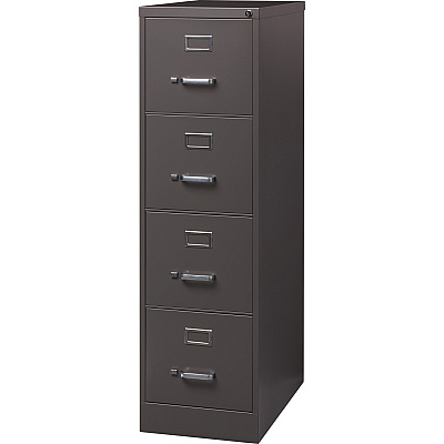 Lorell Fortress Series 26-1/2" Commercial-Grade Vertical File Cabinet (LLR60155)