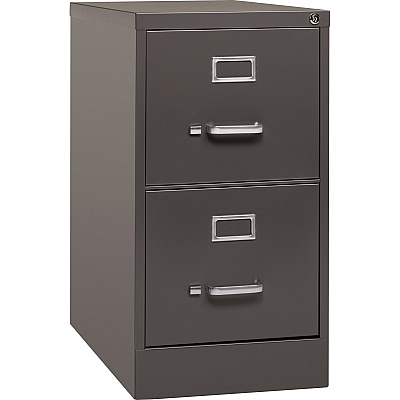 Lorell Fortress Series 26-1/2" Commercial-Grade Vertical File Cabinet (LLR60156)