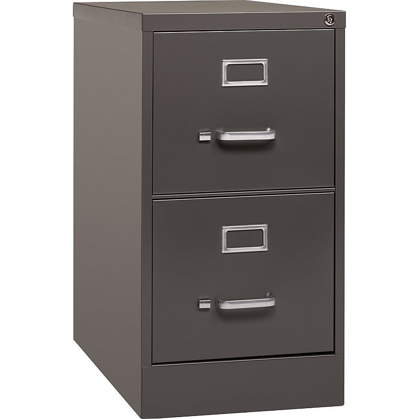 Lorell Fortress Series 26-1/2" Commercial-Grade Vertical File Cabinet (LLR60156)