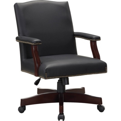 Lorell Traditional Executive Bonded Leather Chair (68250)