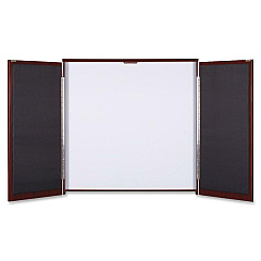 Lorell Dry-erase Whiteboard Presentation Cabinet (LLR69865)