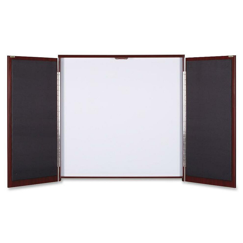 Lorell Dry-erase Whiteboard Presentation Cabinet (LLR69865)
